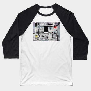 Expressive automatism abstract 907 Baseball T-Shirt